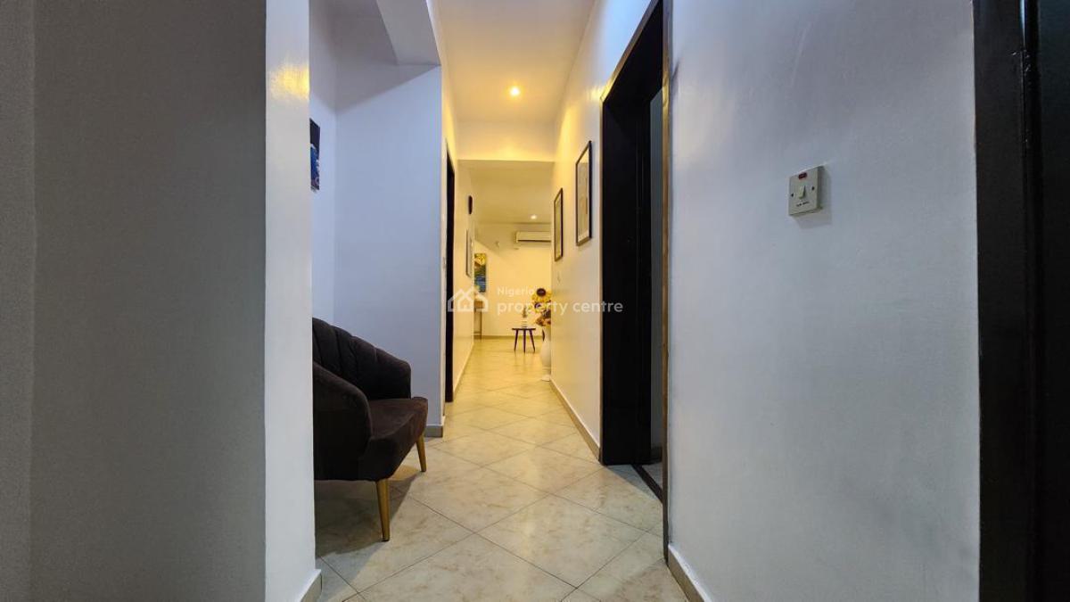 Lovely Furnished 3bedroom Flat on The First Floor, Inside Prime Water Garden Estate Phase 2, Ikate, Lekki, Lagos, Flat / Apartment for Rent