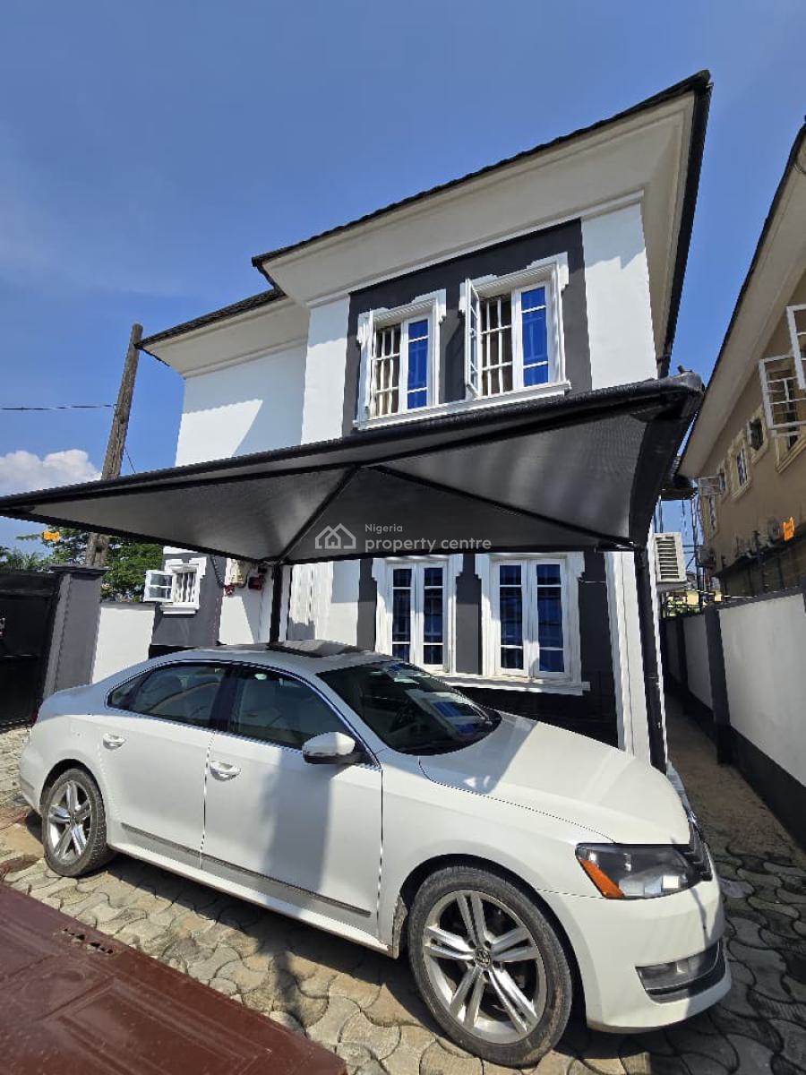 4bedroom Fully Detached Duplex in a Built Up and Secured Corner Piece, Ogunfayo, Eputu, Ibeju Lekki, Lagos, Detached Duplex for Sale