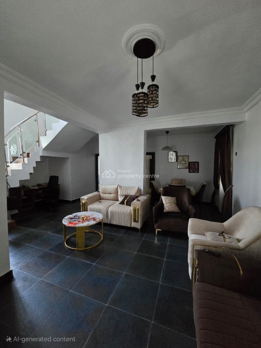 4bedroom Fully Detached Duplex in a Built Up and Secured Corner Piece, Ogunfayo, Eputu, Ibeju Lekki, Lagos, Detached Duplex for Sale