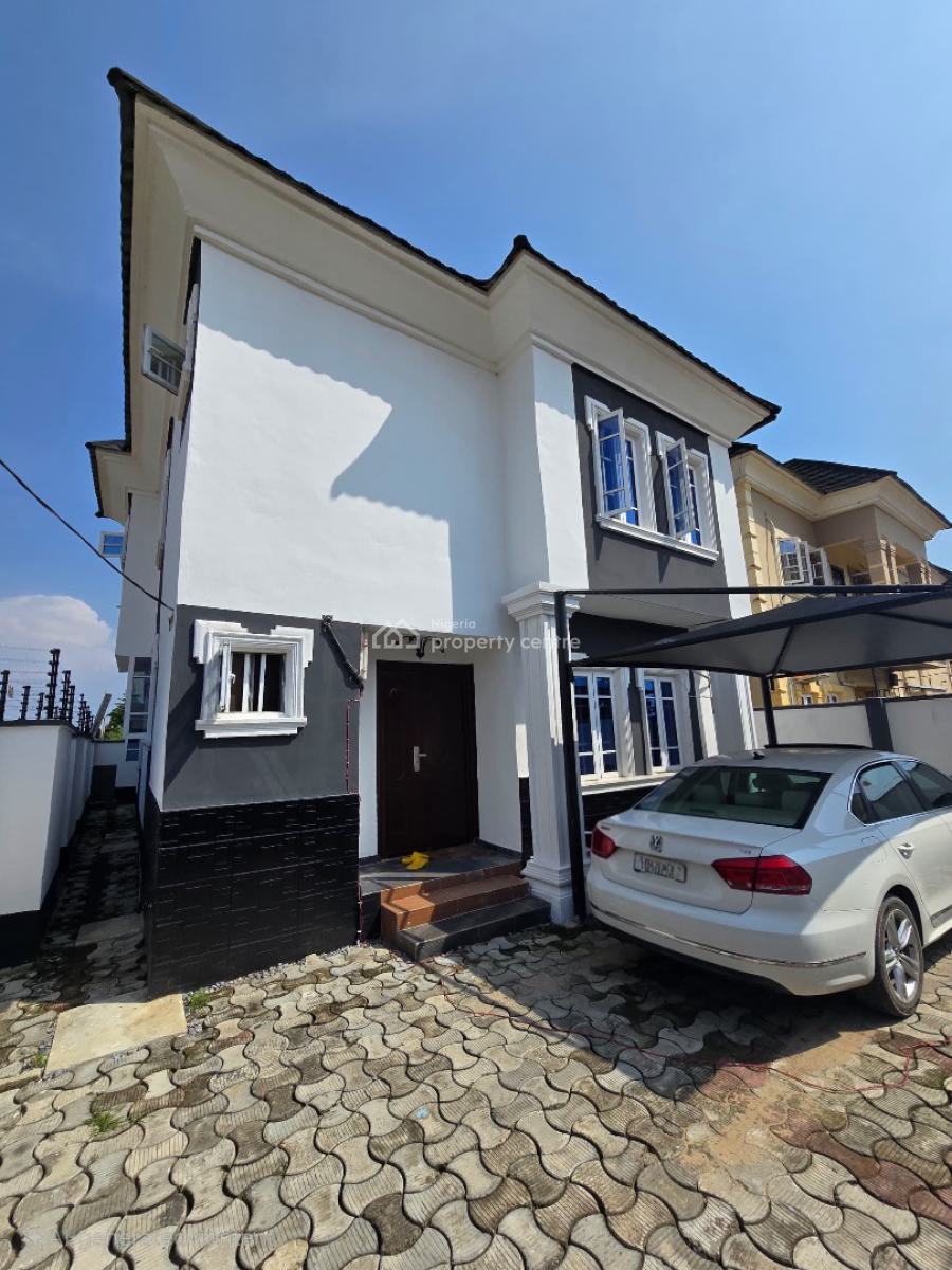 4bedroom Fully Detached Duplex in a Built Up and Secured Corner Piece, Ogunfayo, Eputu, Ibeju Lekki, Lagos, Detached Duplex for Sale