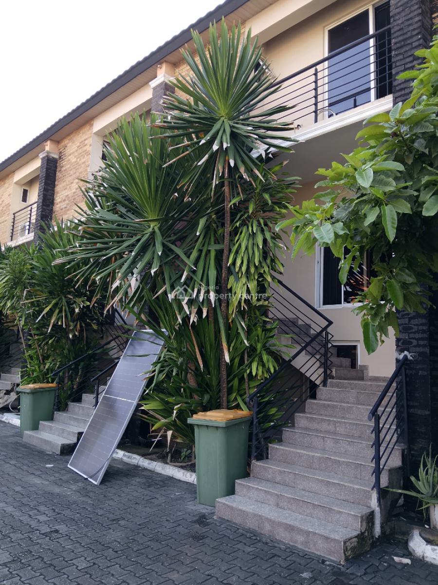 4bedroom Terrace Duplex with Bq, Swimming Pool,gym,etc, Mini Serviced Estate, Osapa, Lekki, Lagos, Terraced Duplex for Sale