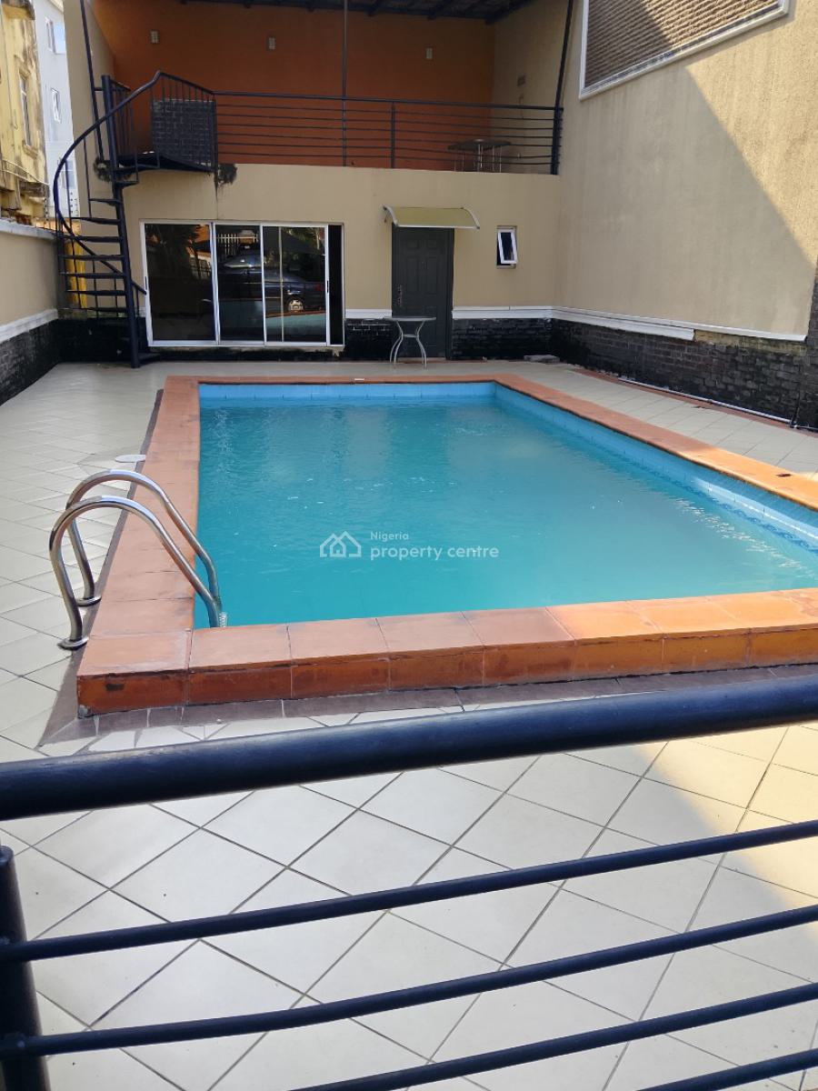4bedroom Terrace Duplex with Bq, Swimming Pool,gym,etc, Mini Serviced Estate, Osapa, Lekki, Lagos, Terraced Duplex for Sale