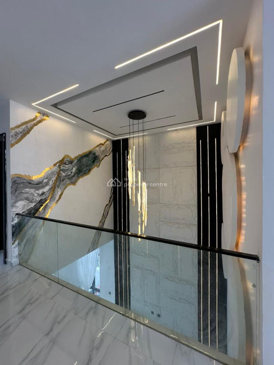 Excellent 5 Bedroom Duplex with a Bq in a Secured Estate, Chevron, Lekki, Lagos, House for Sale