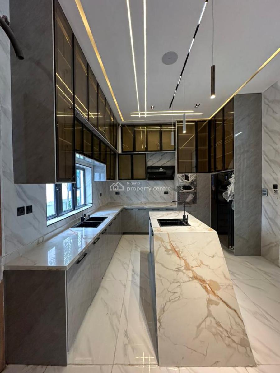 Excellent 5 Bedroom Duplex with a Bq in a Secured Estate, Chevron, Lekki, Lagos, House for Sale