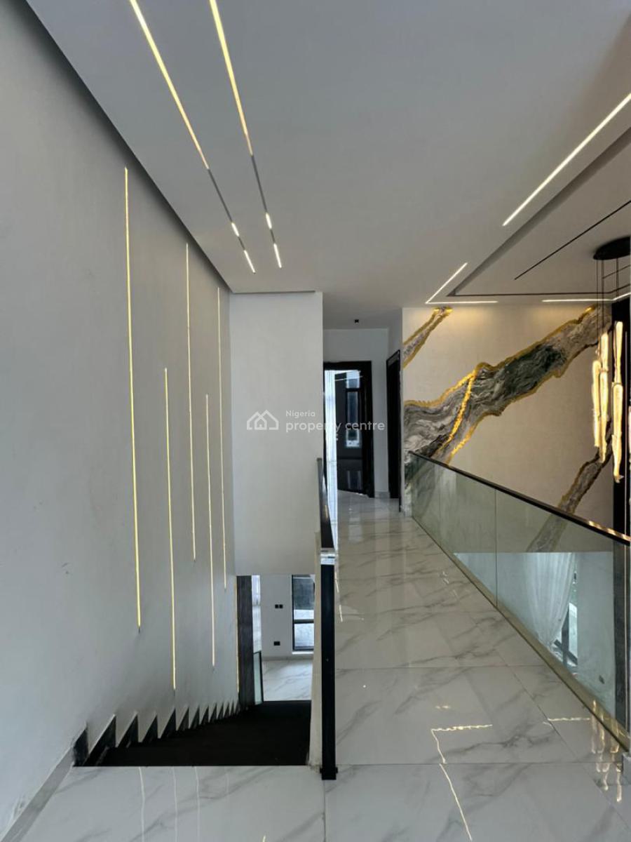 Excellent 5 Bedroom Duplex with a Bq in a Secured Estate, Chevron, Lekki, Lagos, House for Sale