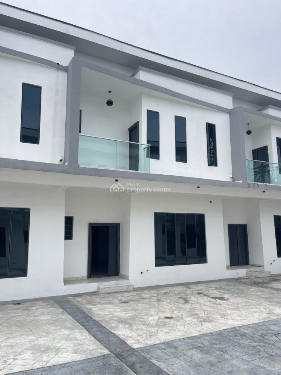 Luxury 4 Bedroom Terrace Duplex, Abraham Adesanya, Ogombo, Ajah, Lagos, Terraced Duplex for Sale