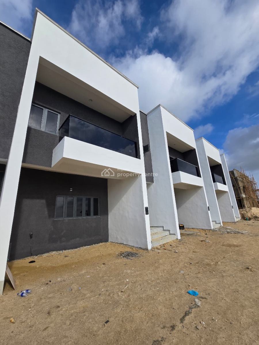 4bedroom Terrace Duplex with Bq in a Serviced and Secured Estate, Abijo, Abijo, Lekki, Lagos, Terraced Duplex for Sale