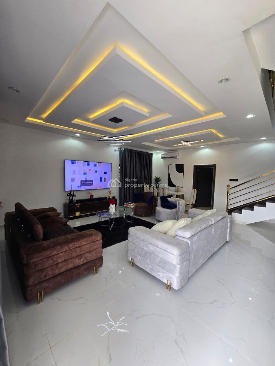 4bedroom Terrace Duplex with Bq in a Serviced and Secured Estate, Abijo, Abijo, Lekki, Lagos, Terraced Duplex for Sale