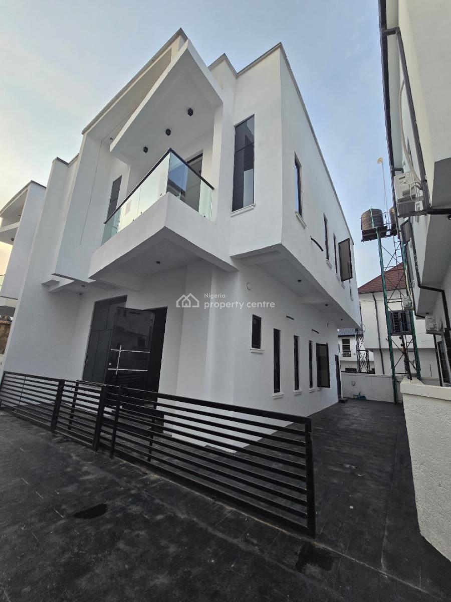 4bedroom Semi Detached Duplex with Bq in a Serviced and Secured Estate, Sangotedo, Sangotedo, Ajah, Lagos, Semi-detached Duplex for Sale