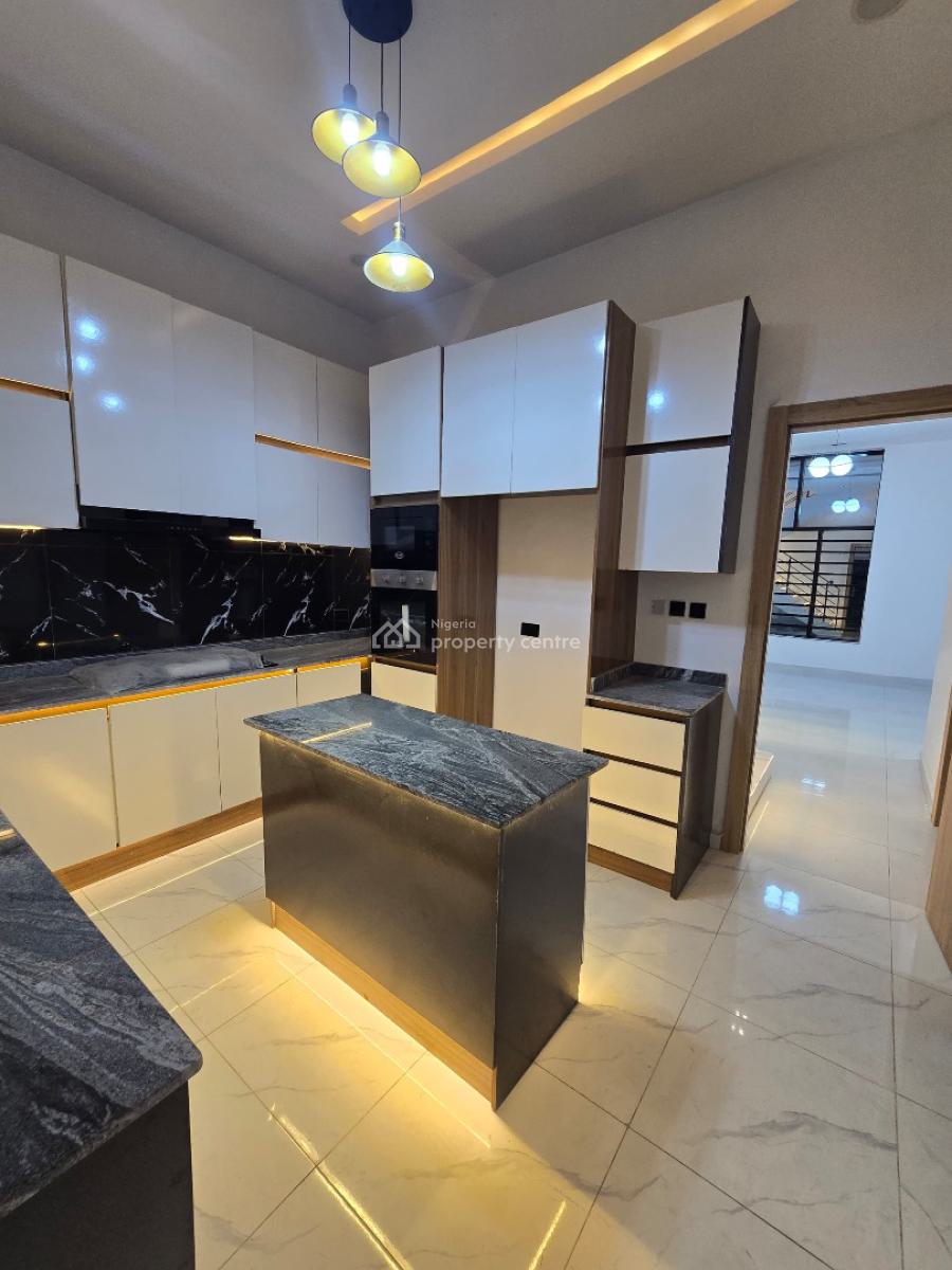 4bedroom Semi Detached Duplex with Bq in a Serviced and Secured Estate, Sangotedo, Sangotedo, Ajah, Lagos, Semi-detached Duplex for Sale