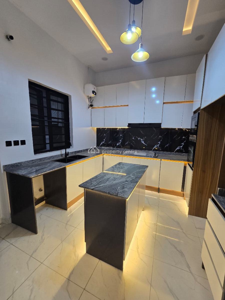 4bedroom Semi Detached Duplex with Bq in a Serviced and Secured Estate, Sangotedo, Sangotedo, Ajah, Lagos, Semi-detached Duplex for Sale