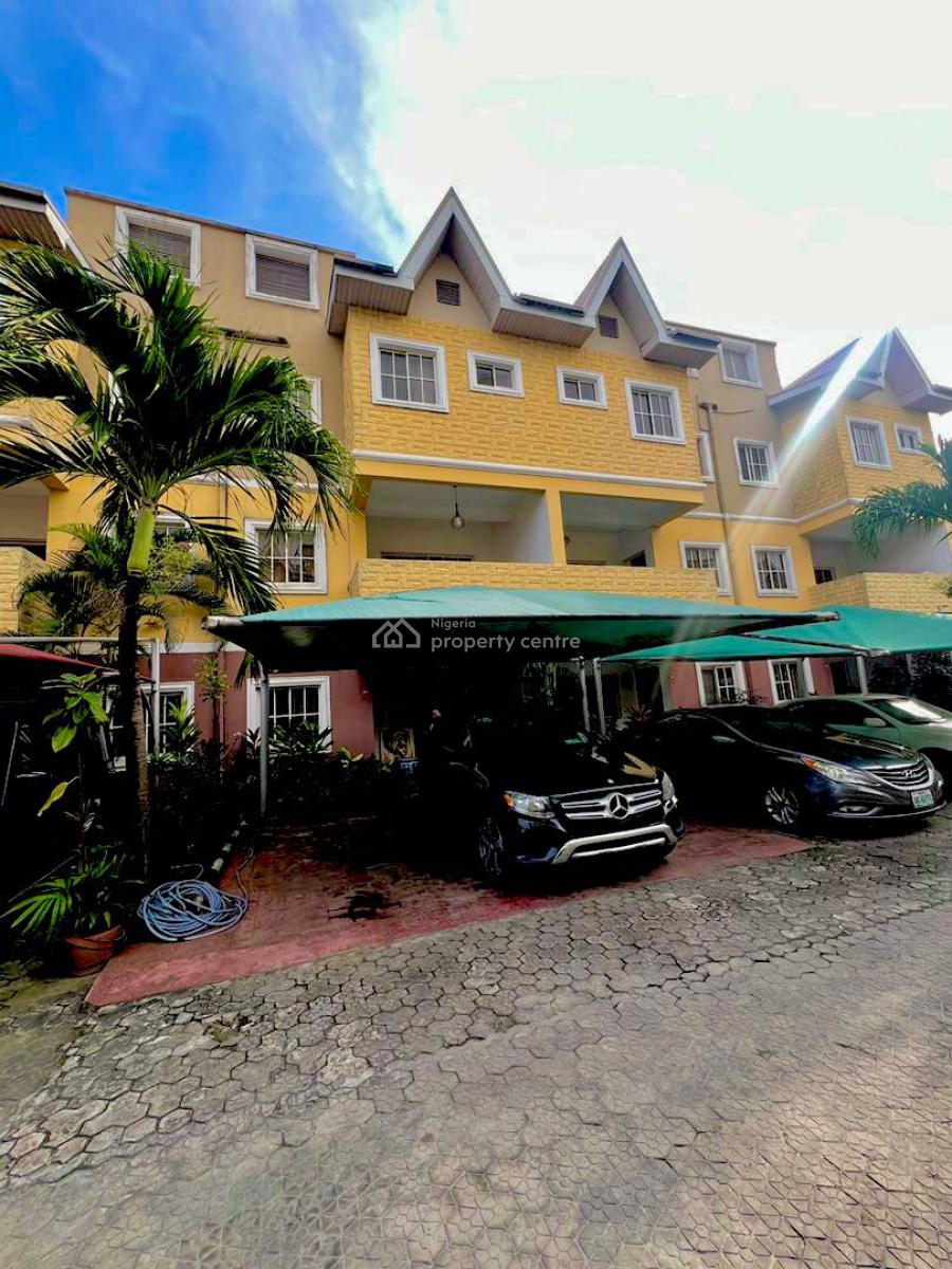 4 Beds All Ensuite Duplex, Bq, Pantry, Pool, Gym, Office Space, Ikoyi, Lagos, Terraced Duplex for Sale