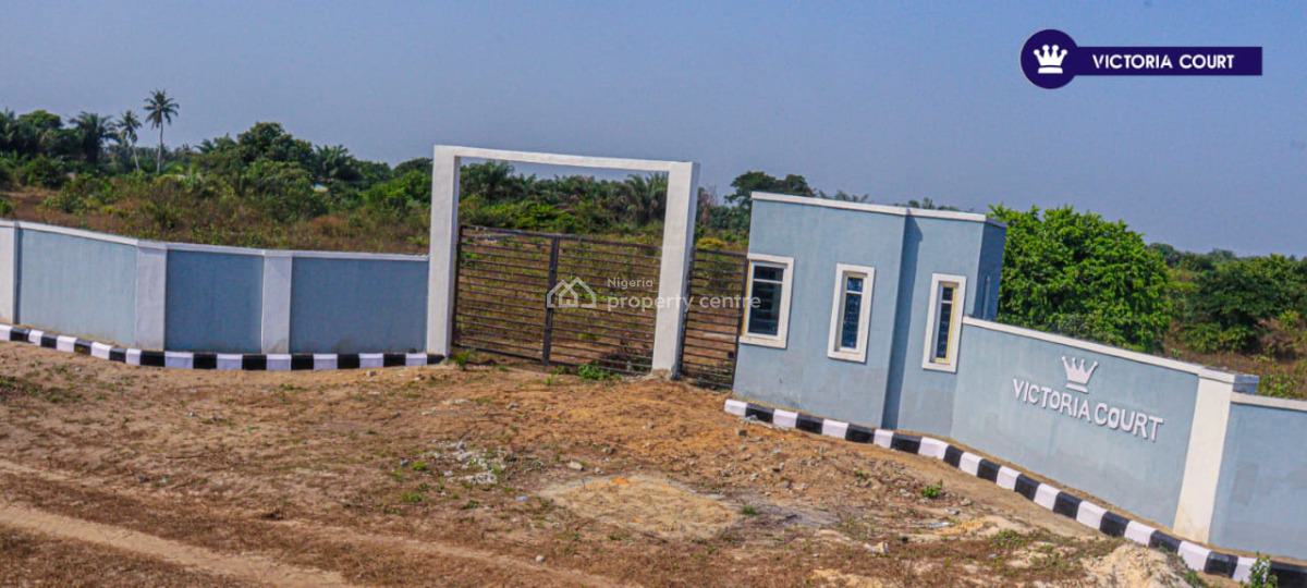 Land Near The Pan Atlantic University with Street Light, Victoria Court Located at Elerangbe in a Developed Area, Ibeju Lekki, Lagos, Residential Land for Sale