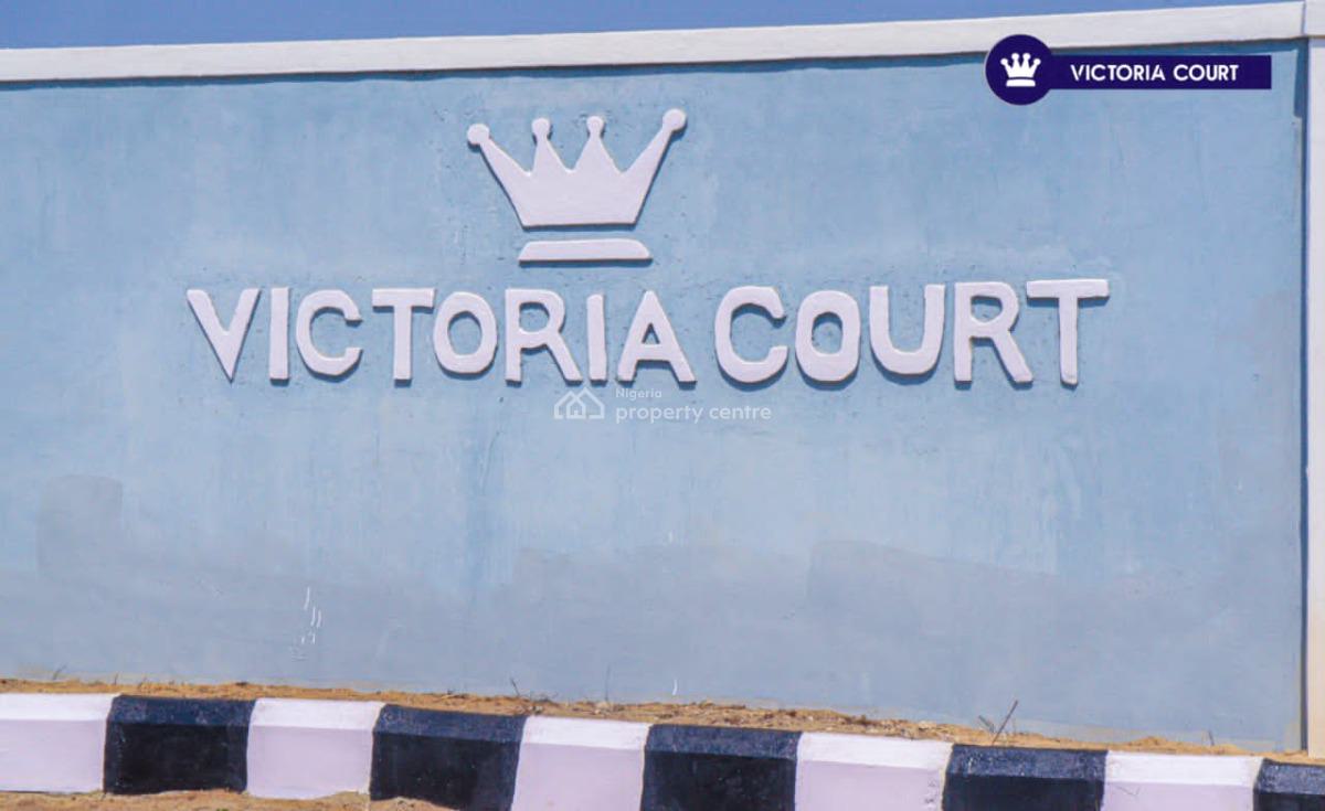 Land Near The Pan Atlantic University with Street Light, Victoria Court Located at Elerangbe in a Developed Area, Ibeju Lekki, Lagos, Residential Land for Sale
