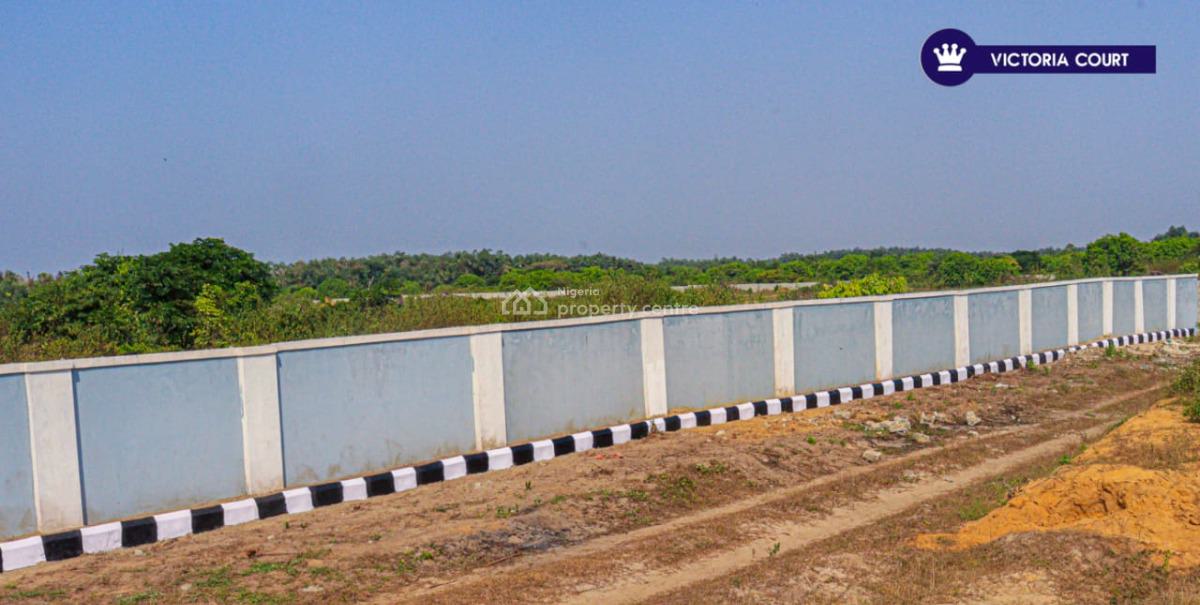 Land Near The Pan Atlantic University with Street Light, Victoria Court Located at Elerangbe in a Developed Area, Ibeju Lekki, Lagos, Residential Land for Sale