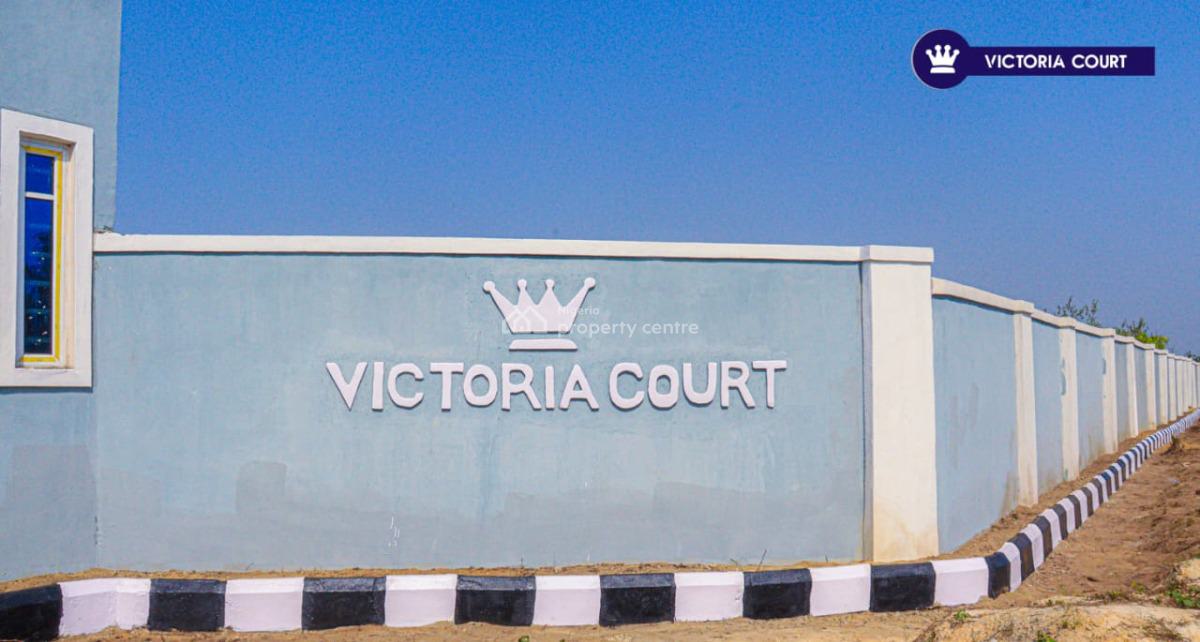 Land Near The Pan Atlantic University with Street Light, Victoria Court Located at Elerangbe in a Developed Area, Ibeju Lekki, Lagos, Residential Land for Sale
