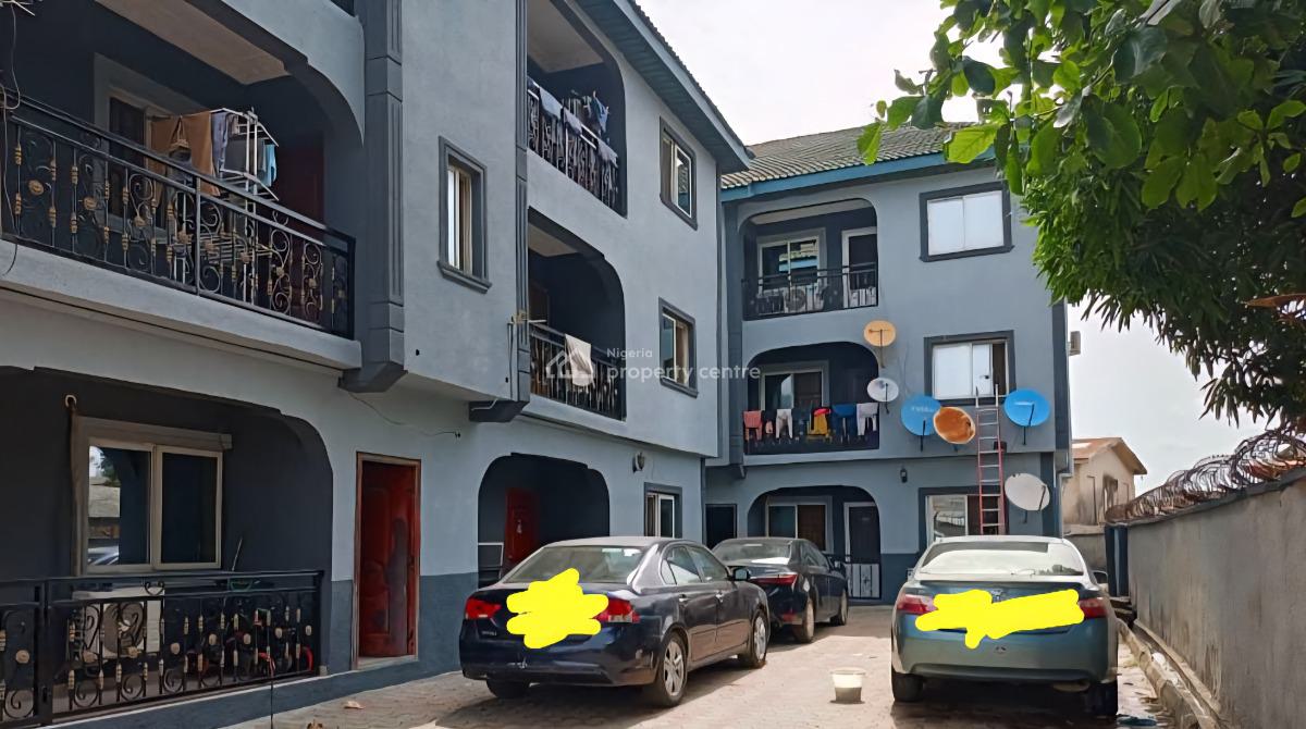 a Well Maintain 12nos of 2bedroom, Close to Olugbede Market,egbeda, Egbeda, Alimosho, Lagos, Block of Flats for Sale