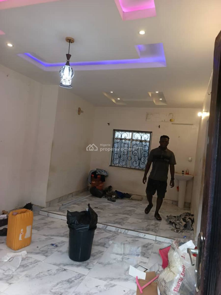 Spacious Miniflat with Pop and Kitchen Cabinets, Aboru, Iyana Ipaja, Ipaja, Lagos, Mini Flat (room and Parlour) for Rent