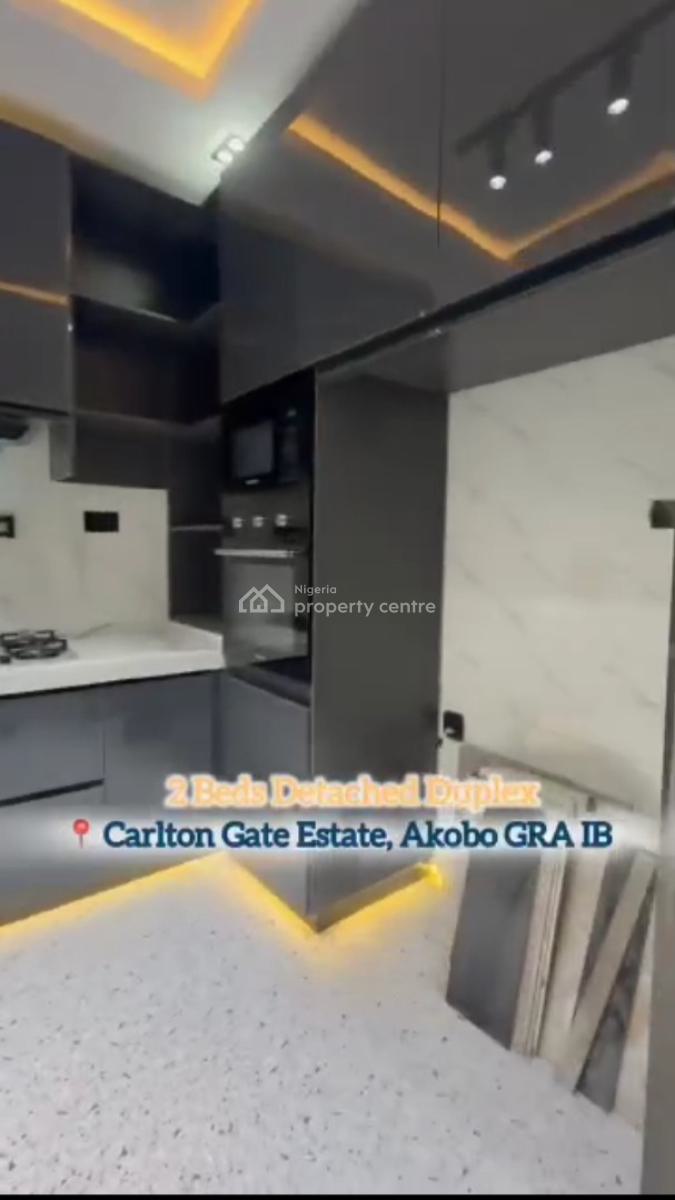 Newly Built 2 Bedroom   Duplex, Carlton Gate Estate,  Akobo G.r.a, Ibadan, Oyo, Detached Duplex for Sale