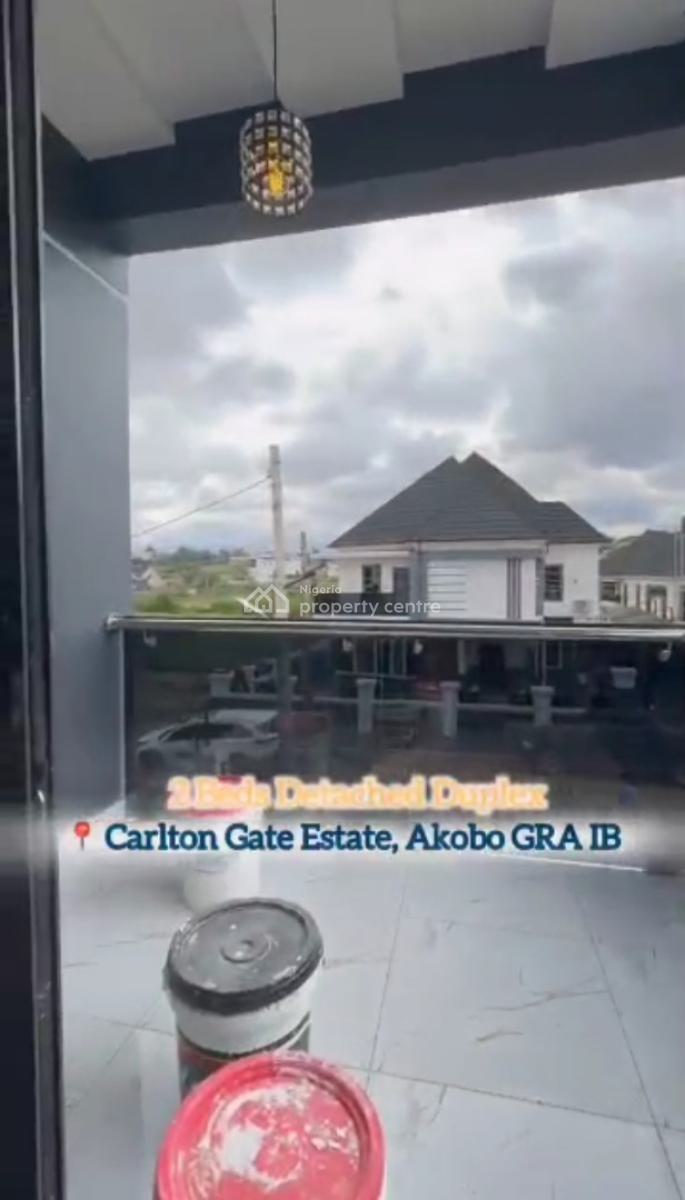 Newly Built 2 Bedroom   Duplex, Carlton Gate Estate,  Akobo G.r.a, Ibadan, Oyo, Detached Duplex for Sale