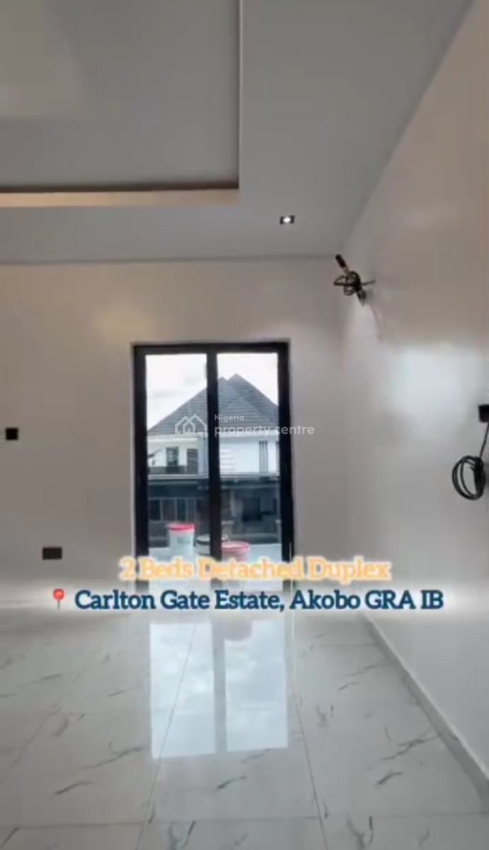 Newly Built 2 Bedroom   Duplex, Carlton Gate Estate,  Akobo G.r.a, Ibadan, Oyo, Detached Duplex for Sale