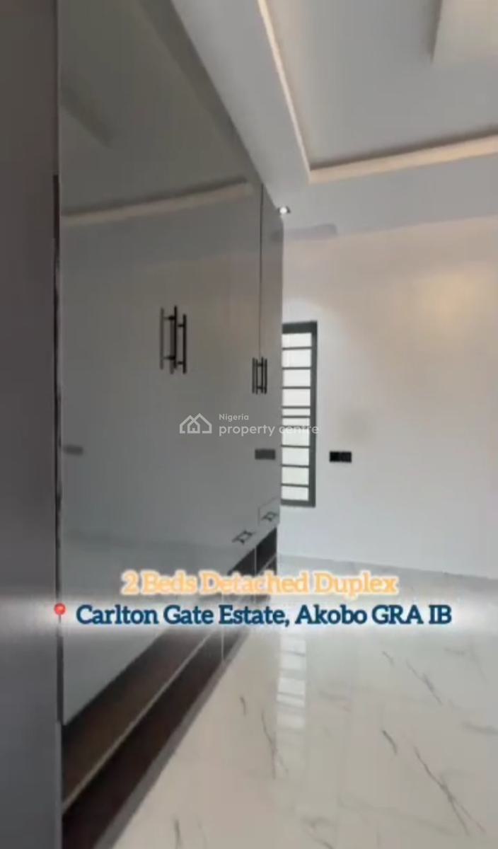 Newly Built 2 Bedroom   Duplex, Carlton Gate Estate,  Akobo G.r.a, Ibadan, Oyo, Detached Duplex for Sale