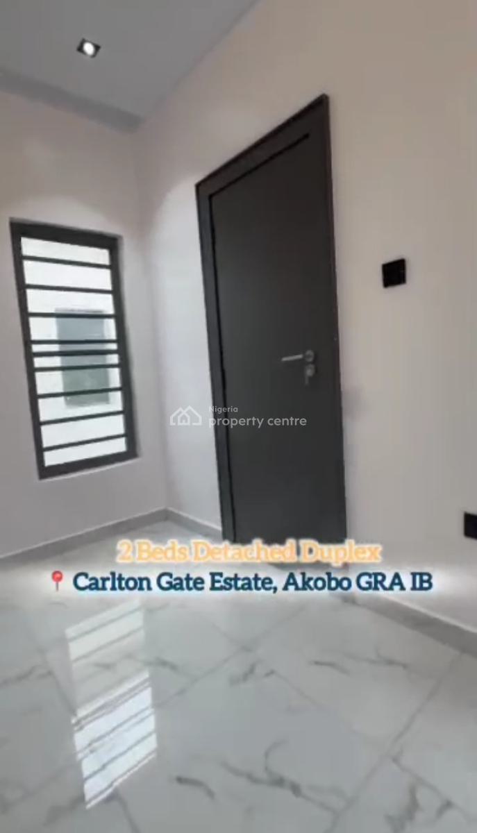 Newly Built 2 Bedroom   Duplex, Carlton Gate Estate,  Akobo G.r.a, Ibadan, Oyo, Detached Duplex for Sale