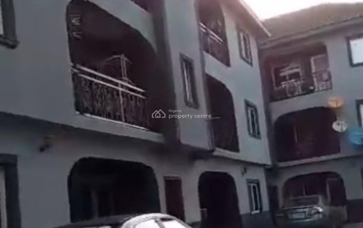 a Well Maintained Block of 12nos of 2bedroom Flats, Close to Olugbede Market, Egbeda, Alimosho, Lagos, Block of Flats for Sale