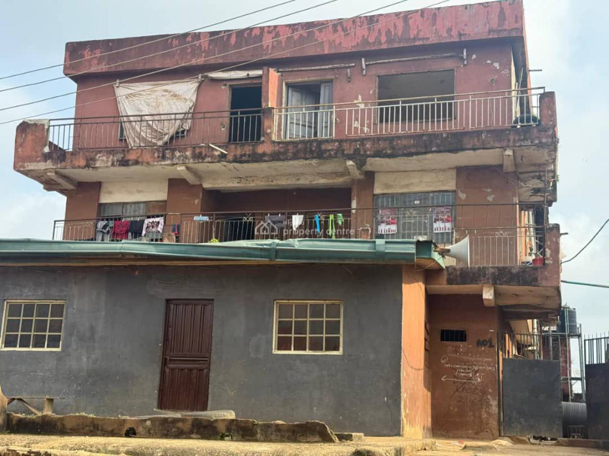 Two Storey Building on 900 Sqm Land Available, Mafoluku, Oshodi, Lagos, Block of Flats for Sale