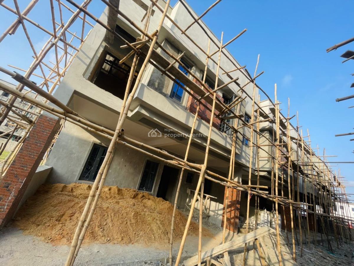 Well Built 4 Bedroom Terrace Duplex Offplan in a Secured Estate, Orchid, Lekki, Lagos, Terraced Duplex for Sale
