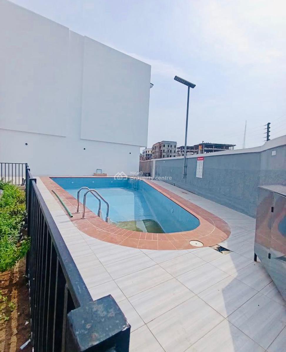 Luxurious 4 Bedroom Terraced Duplex with Bq, Swimming Pool and Kids P, Lekki Lagos, Ikate, Lekki, Lagos, House for Rent