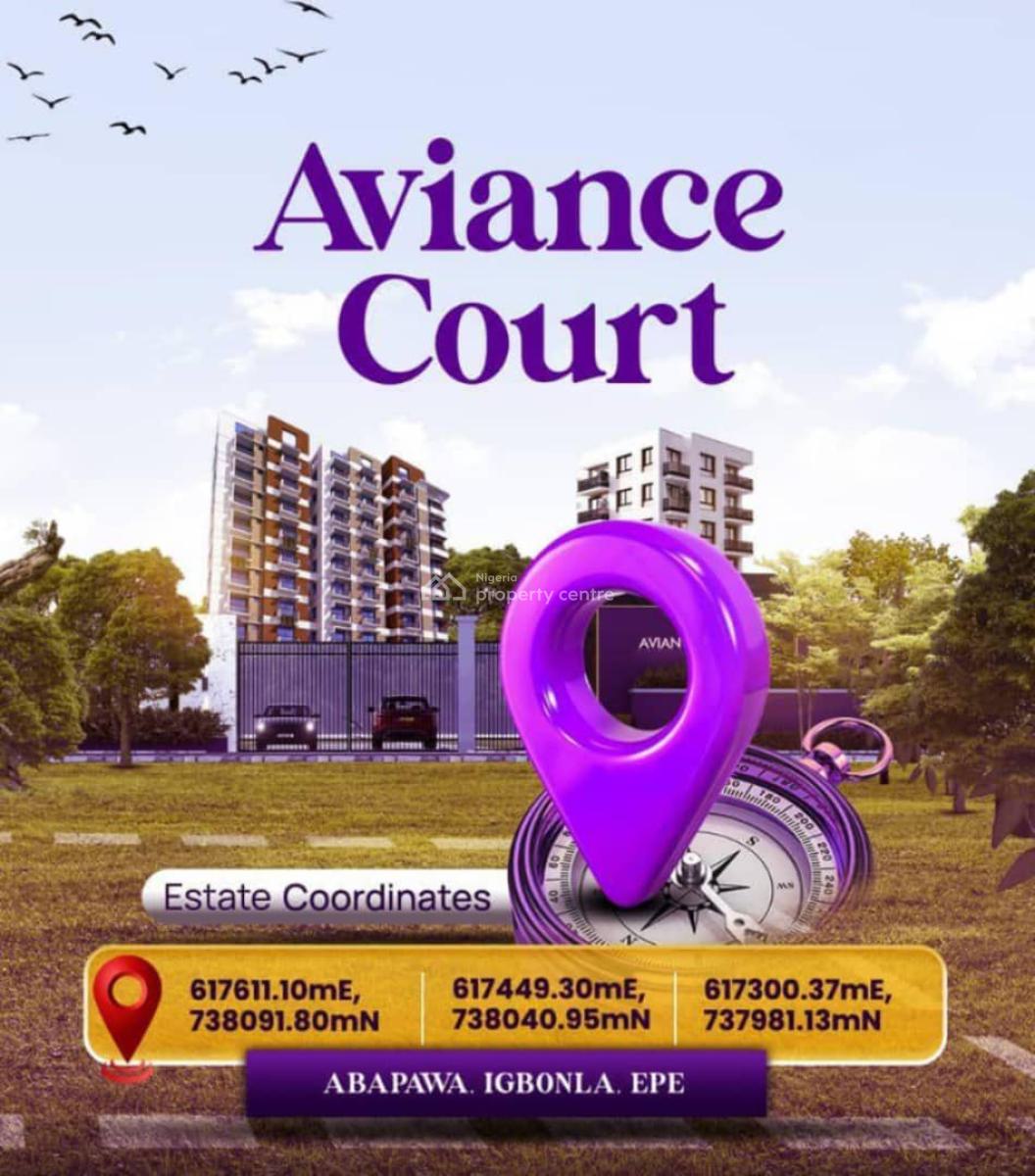 Land with Reliable Electricity, Aviance Court 2 Located at Abapawa Igbonla, Epe, Lagos, Residential Land for Sale
