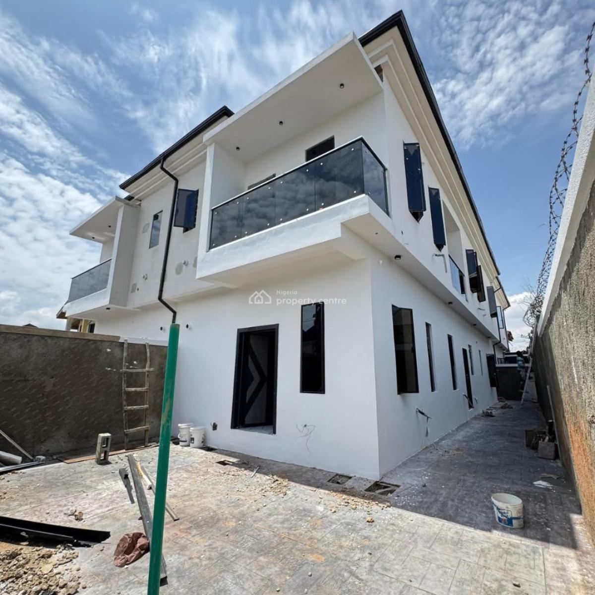 Newly Built 4 Bedroom Detached Duplex with B Q, Gra Phase 1, Magodo, Lagos, Detached Duplex for Sale