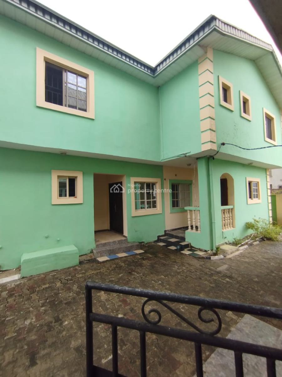 Standard 3bedroom Terrence Duplec Just 4people in The Compound, Seaside Estate Badore, Badore, Ajah, Lagos, Terraced Duplex for Rent