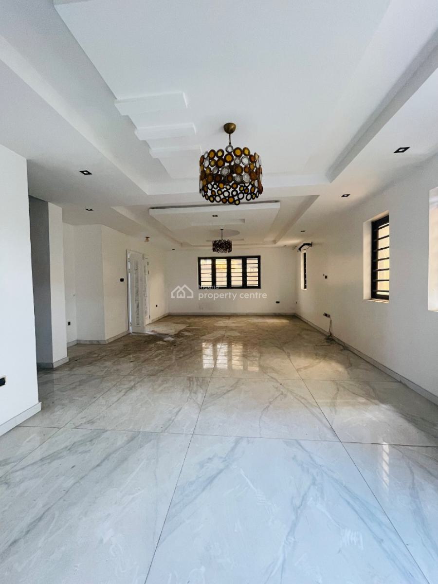 Beautifully Crafted 5 Bedroom Fully Detached Duplex Plus Bq, Exclusively Designed Home with Pool, Cinema Room, Study, Bq, Terrace, Gra Phase 2, Magodo, Lagos, Detached Duplex for Sale