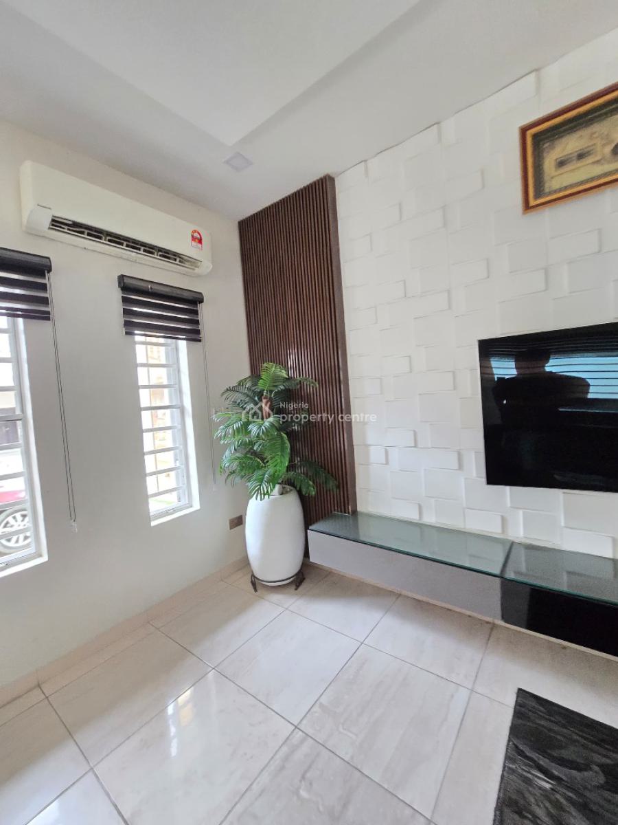 Semi-furnished 5 Bedroom Fully-detached Duplex with Bq, Conservative Road, Lekki, Lagos, Detached Duplex for Rent
