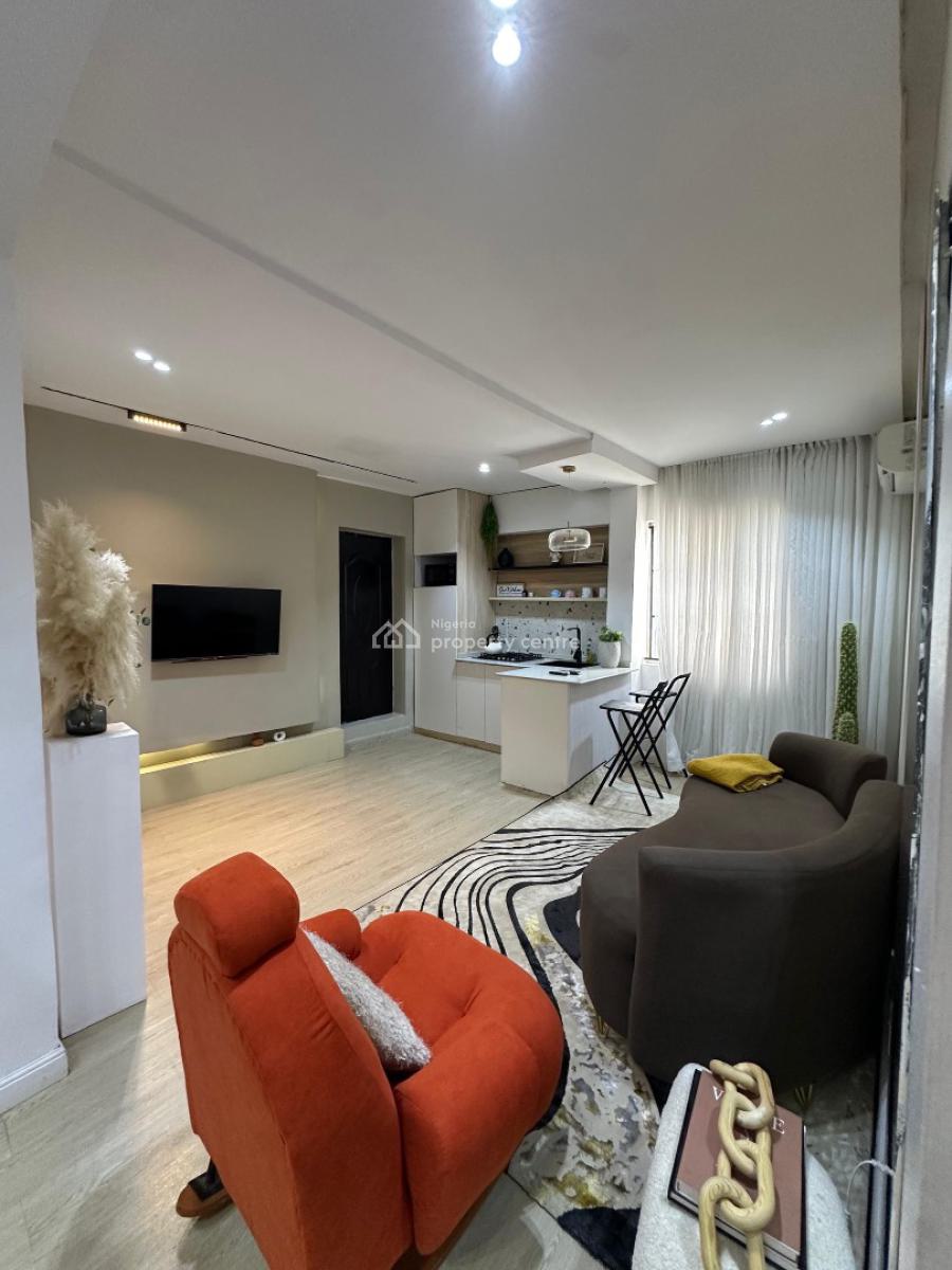 1 Bedroom Monthly Unit, Elf Bus Stop, Lekki Phase 1, Lekki, Lagos, Mini Flat (room and Parlour) for Rent