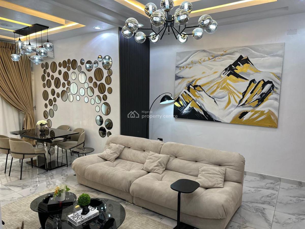 Luxe 2 Bedroom with Ps5 Console, Swimming Pool & Gym, Ikate Lekki Lagos, Ikate, Lekki, Lagos, Terraced Duplex Short Let