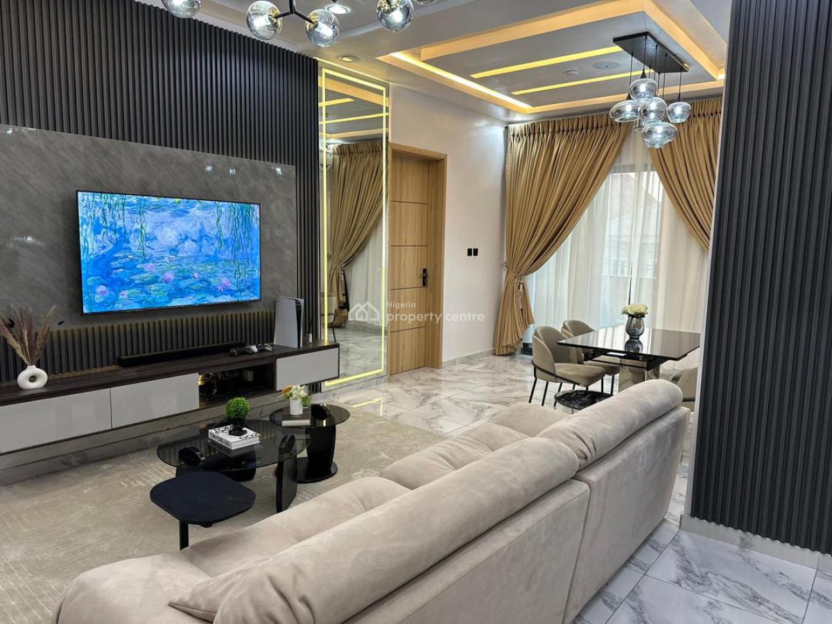 Luxe 2 Bedroom with Ps5 Console, Swimming Pool & Gym, Ikate Lekki Lagos, Ikate, Lekki, Lagos, Terraced Duplex Short Let