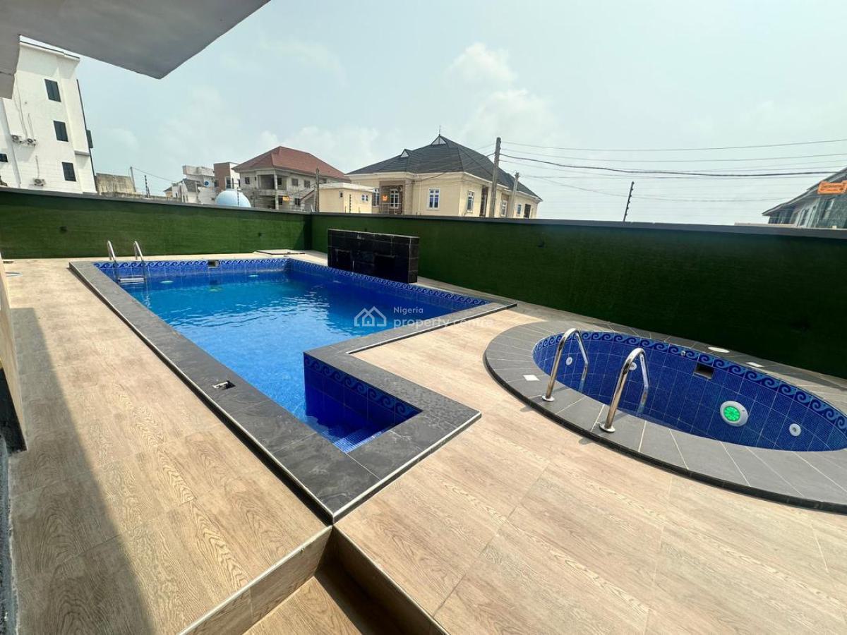 Luxe 2 Bedroom with Ps5 Console, Swimming Pool & Gym, Ikate Lekki Lagos, Ikate, Lekki, Lagos, Terraced Duplex Short Let