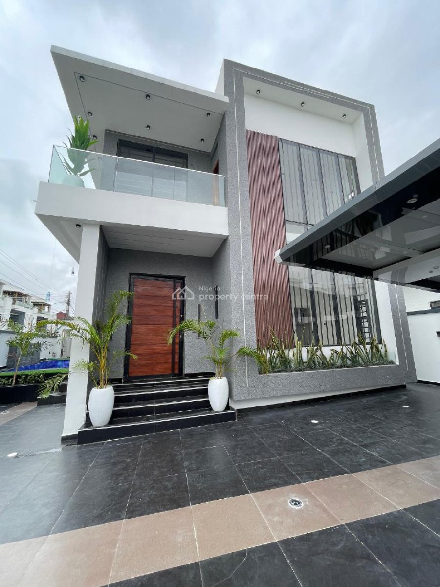 Exquisite 4bedroom Fully Detached Duplex with Pool and Bq, Ajah, Lagos, Detached Duplex for Sale
