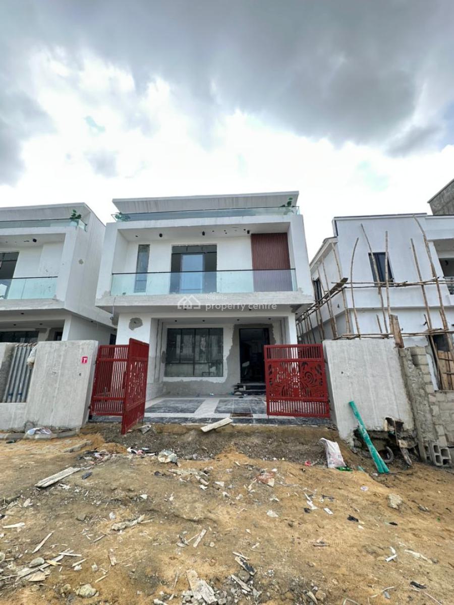 Newly Built Luxury 5 Bedroom Duplex with a Bq in a Secure Location, Chevron Toll Gate, Lekki, Lagos, House for Sale