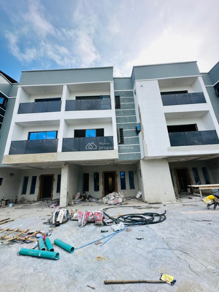Newly Built 4-bedroom Terrace Duplex, Serene and Well-structured Environment, Allen, Ikeja, Lagos, Terraced Duplex for Sale