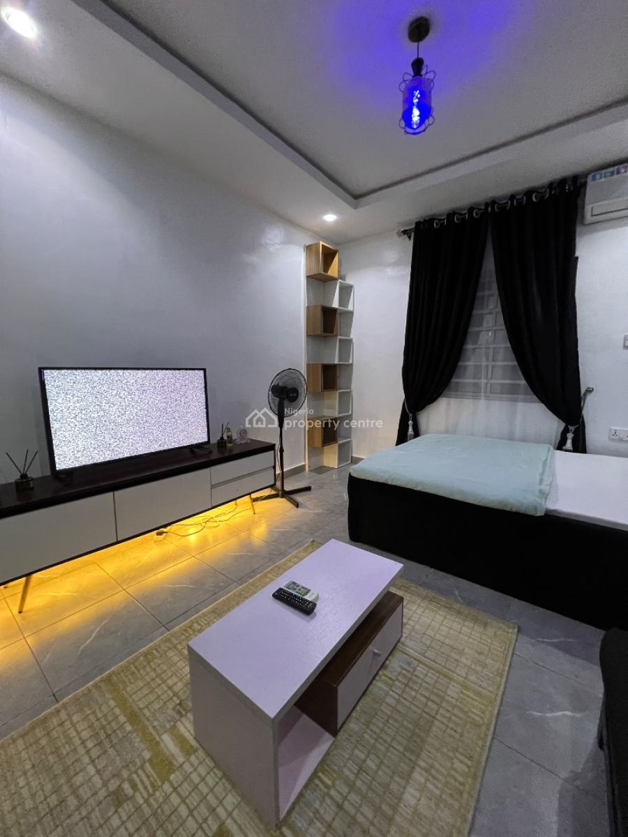 Studio Apartment Furnished in a Serene Environment, Jibowu, Yaba, Lagos, Self Contain (single Rooms) for Rent