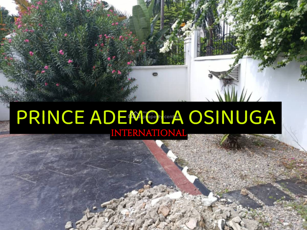 Fully Detached 6 Bedroom House House + 2 Rooms Bq X 2yrs, Old Ikoyi Lagos, Ikoyi, Lagos, Detached Duplex for Rent