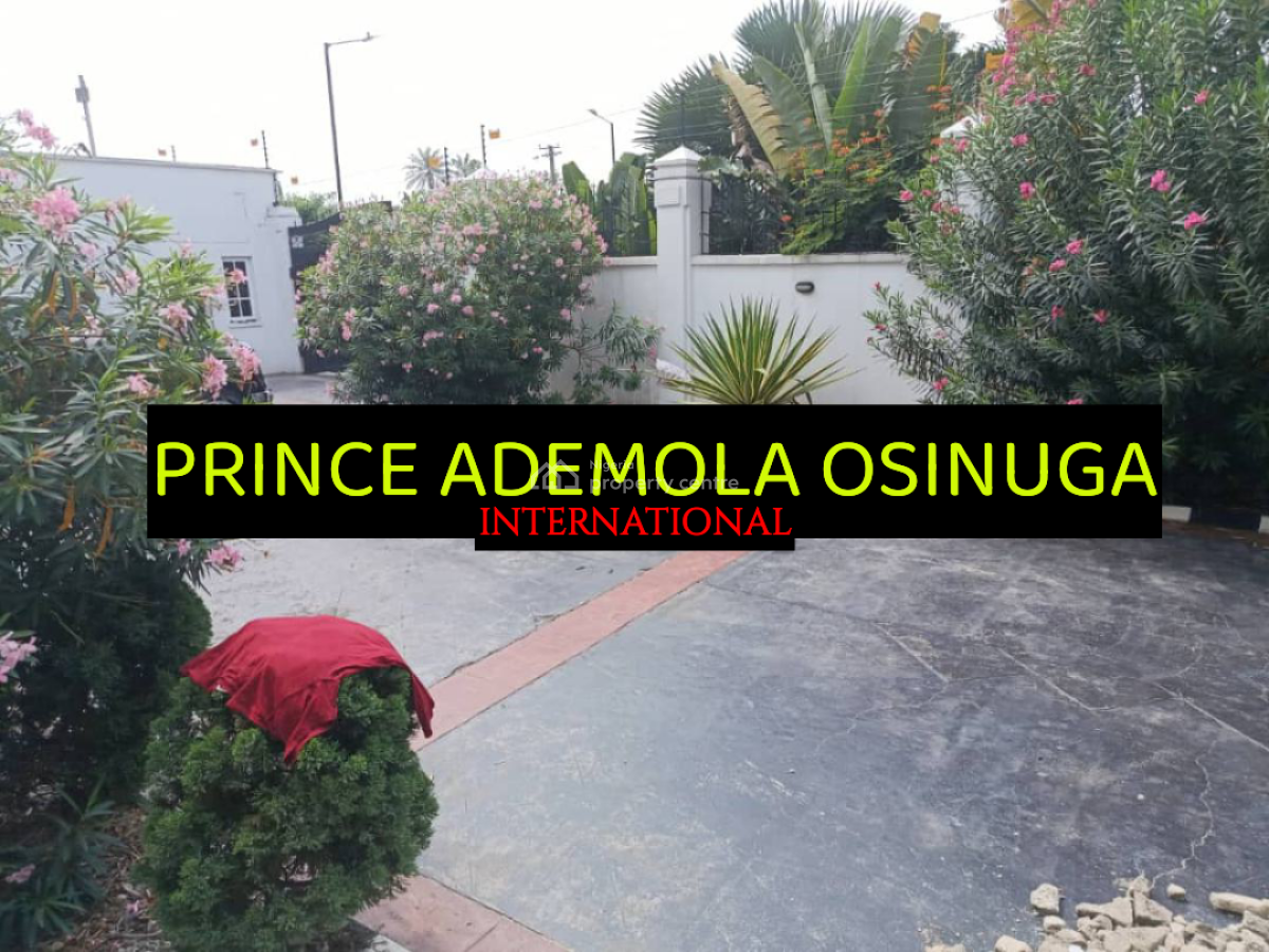 Fully Detached 6 Bedroom House House + 2 Rooms Bq X 2yrs, Old Ikoyi Lagos, Ikoyi, Lagos, Detached Duplex for Rent