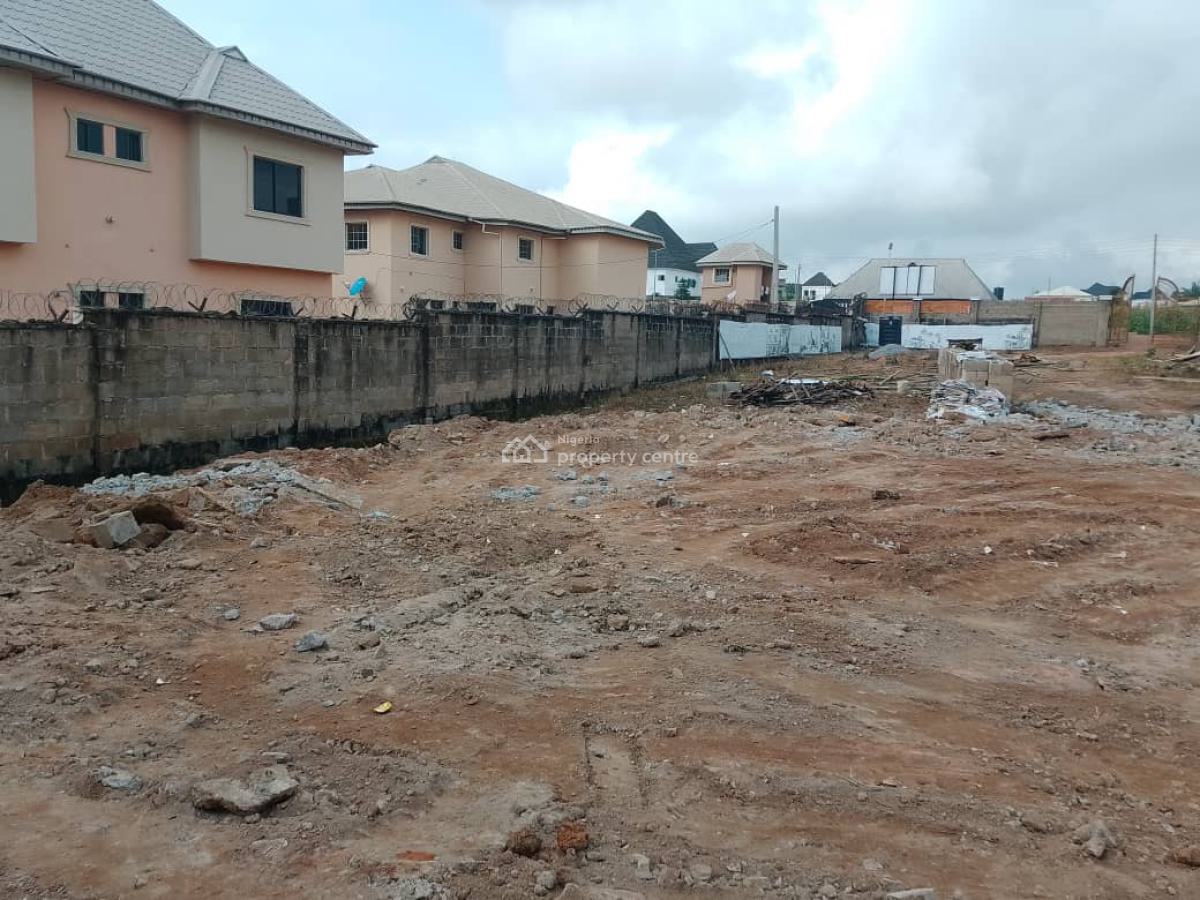 845sqm Plot of Land for Sle at Olumuyiwa Adu Street in a Big Estate C, Alagbaka Gra (the Most Prestigious Area in Akure). There Are Solar Str, Akure, Ondo, Land for Sale