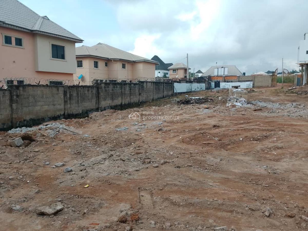 845sqm Plot of Land for Sle at Olumuyiwa Adu Street in a Big Estate C, Alagbaka Gra (the Most Prestigious Area in Akure). There Are Solar Str, Akure, Ondo, Land for Sale