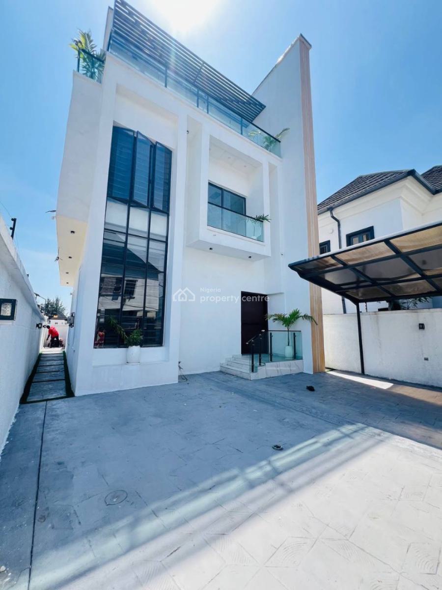 Spacious 4 Bedroom Fully Detached Duplex+ Bq, Inside a Serene and Secure Estate, Ikota, Lekki, Lagos, Detached Duplex for Sale