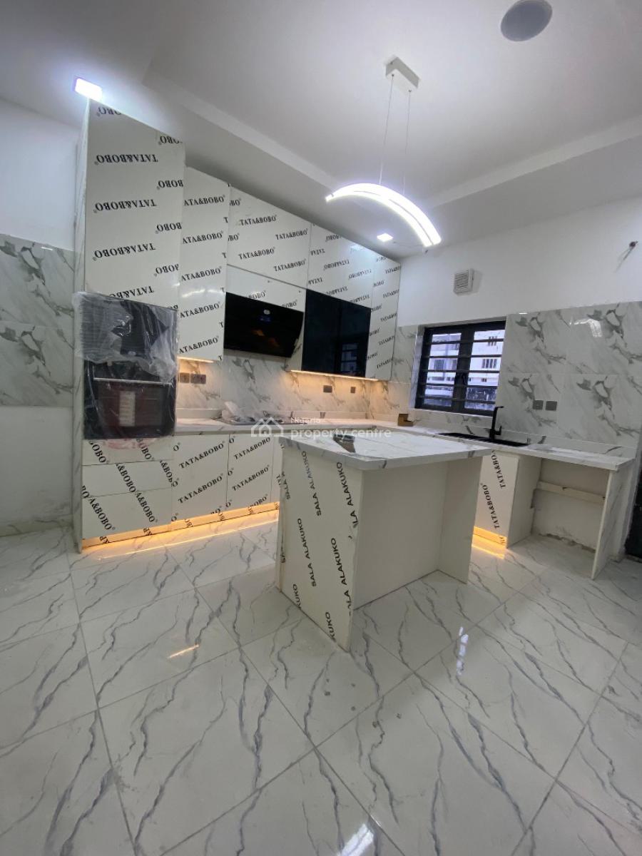 4 Bedroom Terrace Duplex with a Room Bq, Ikate, Lekki, Lagos, Terraced Duplex for Sale